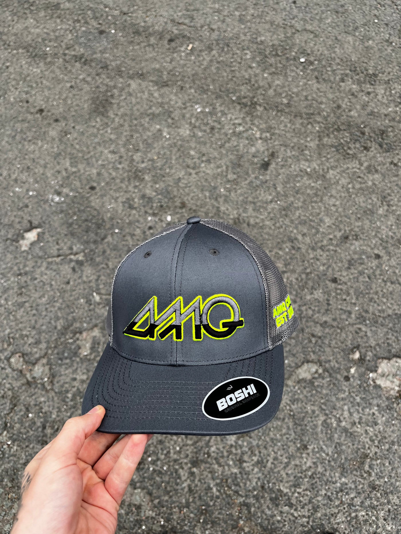 Grey / OG Neon Gradient Cap