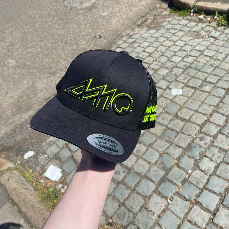 Black / Neon Cap
