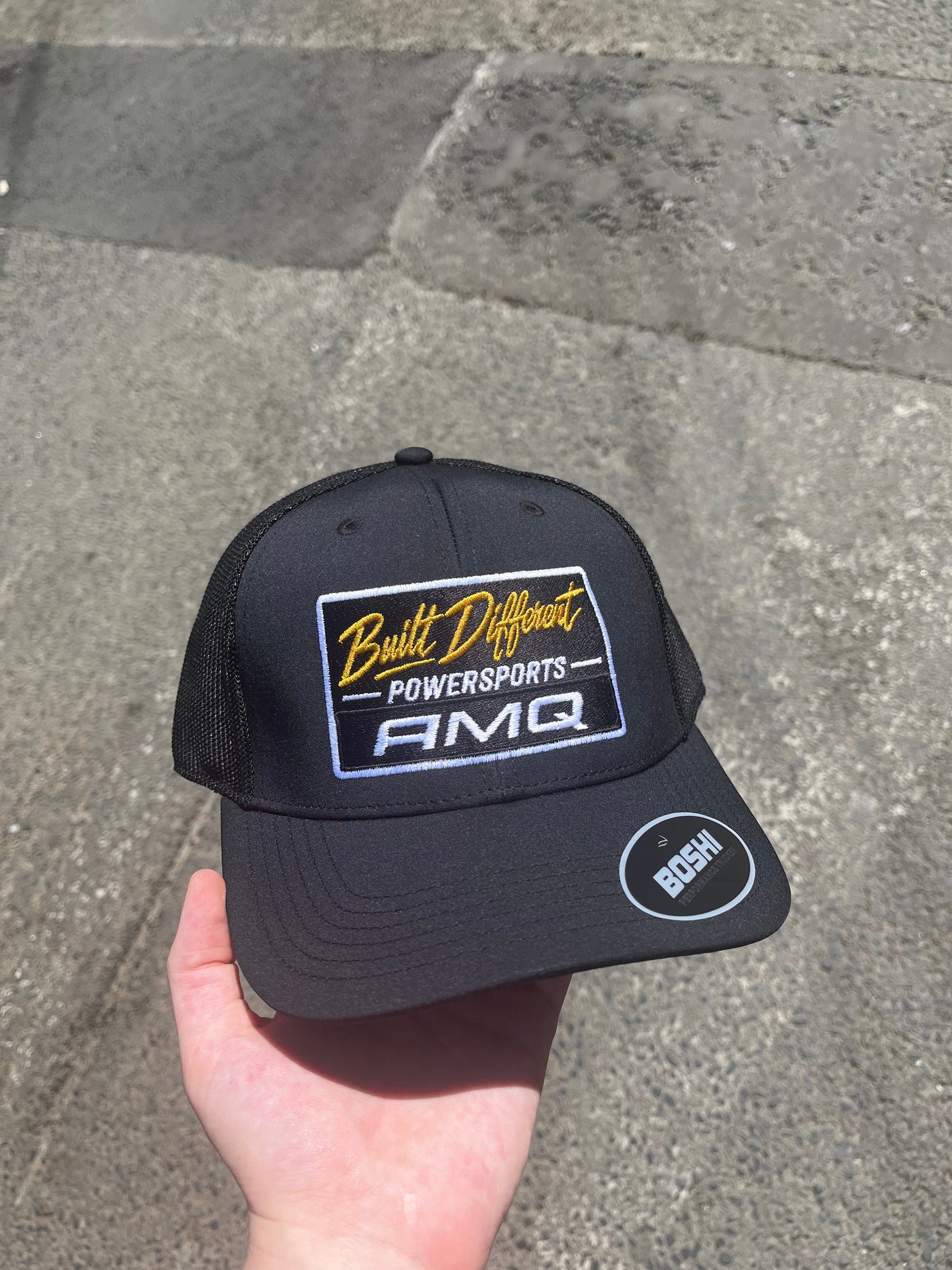 Built different AMQ Performance caps
