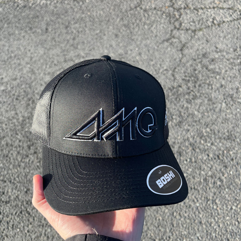 Black / silver Cap