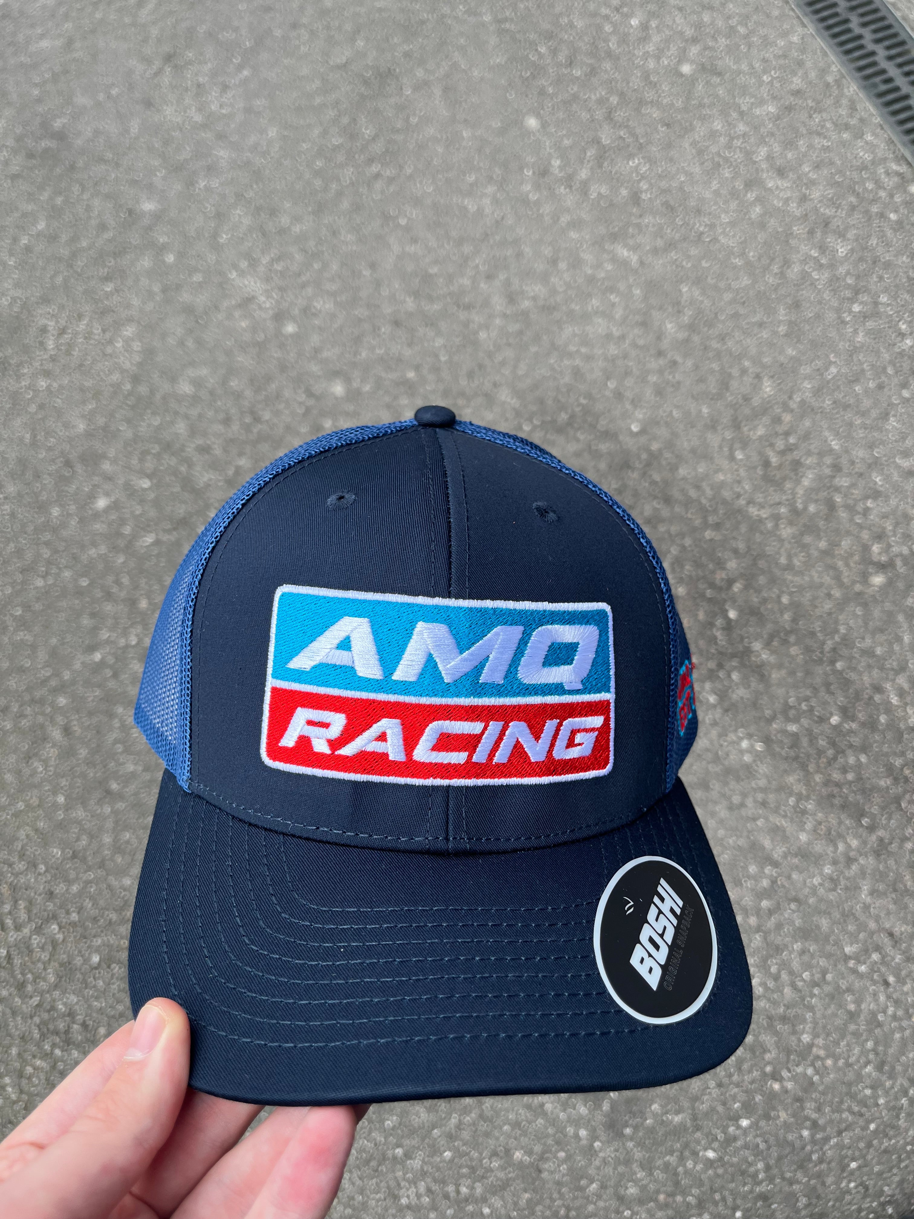 Navy / Royal Gas Gas racing cap