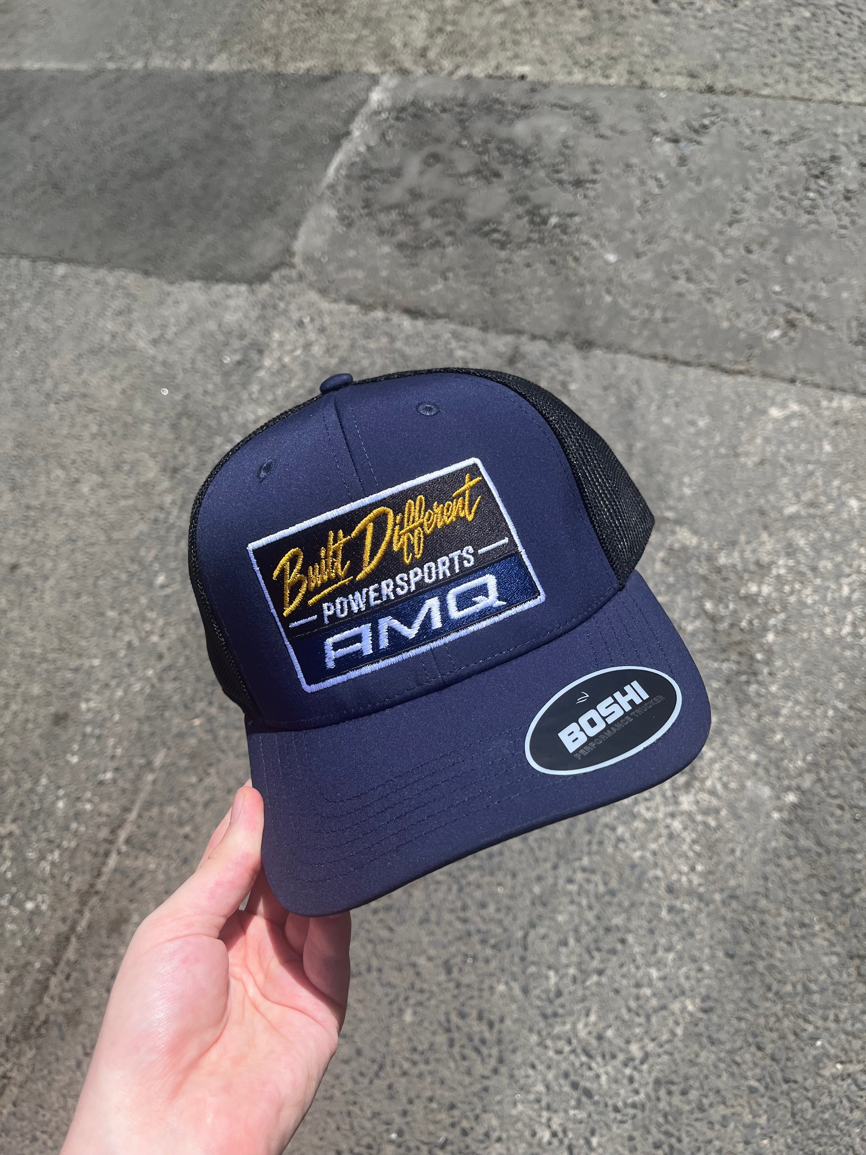 Built different AMQ Performance caps
