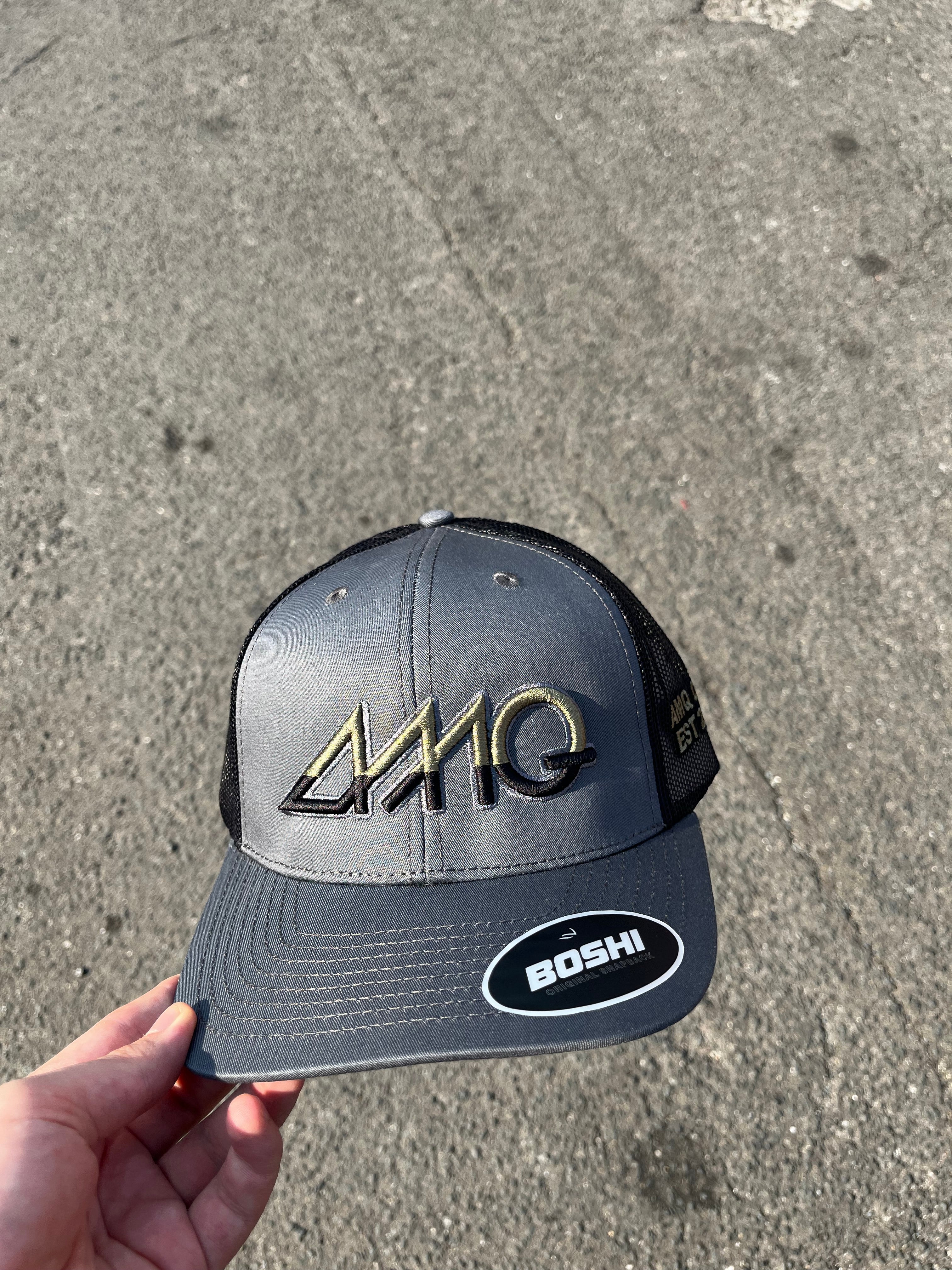 Grey / Black Olive Gradient AMQ Cap