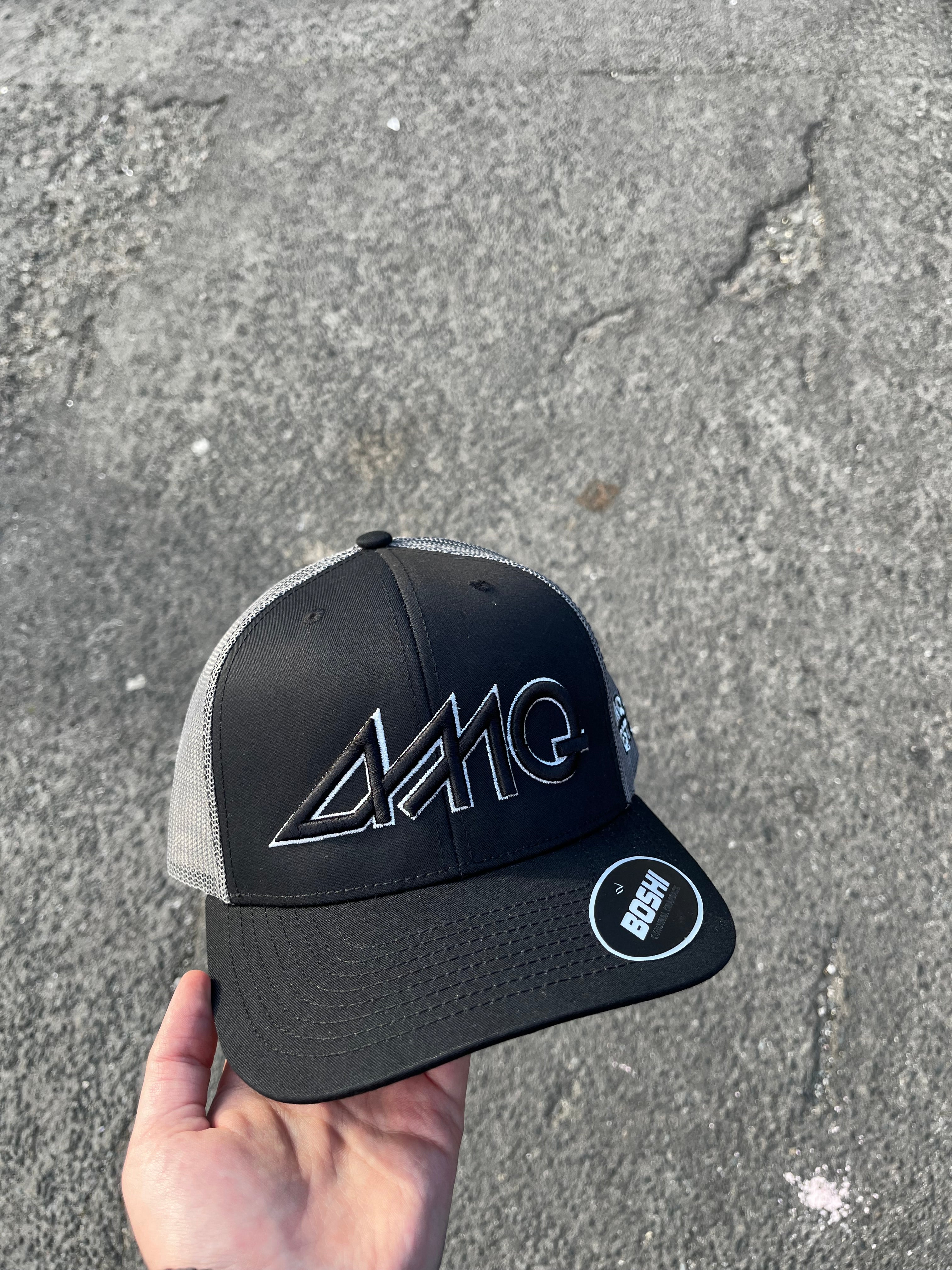 Black Grey / Silver Cap