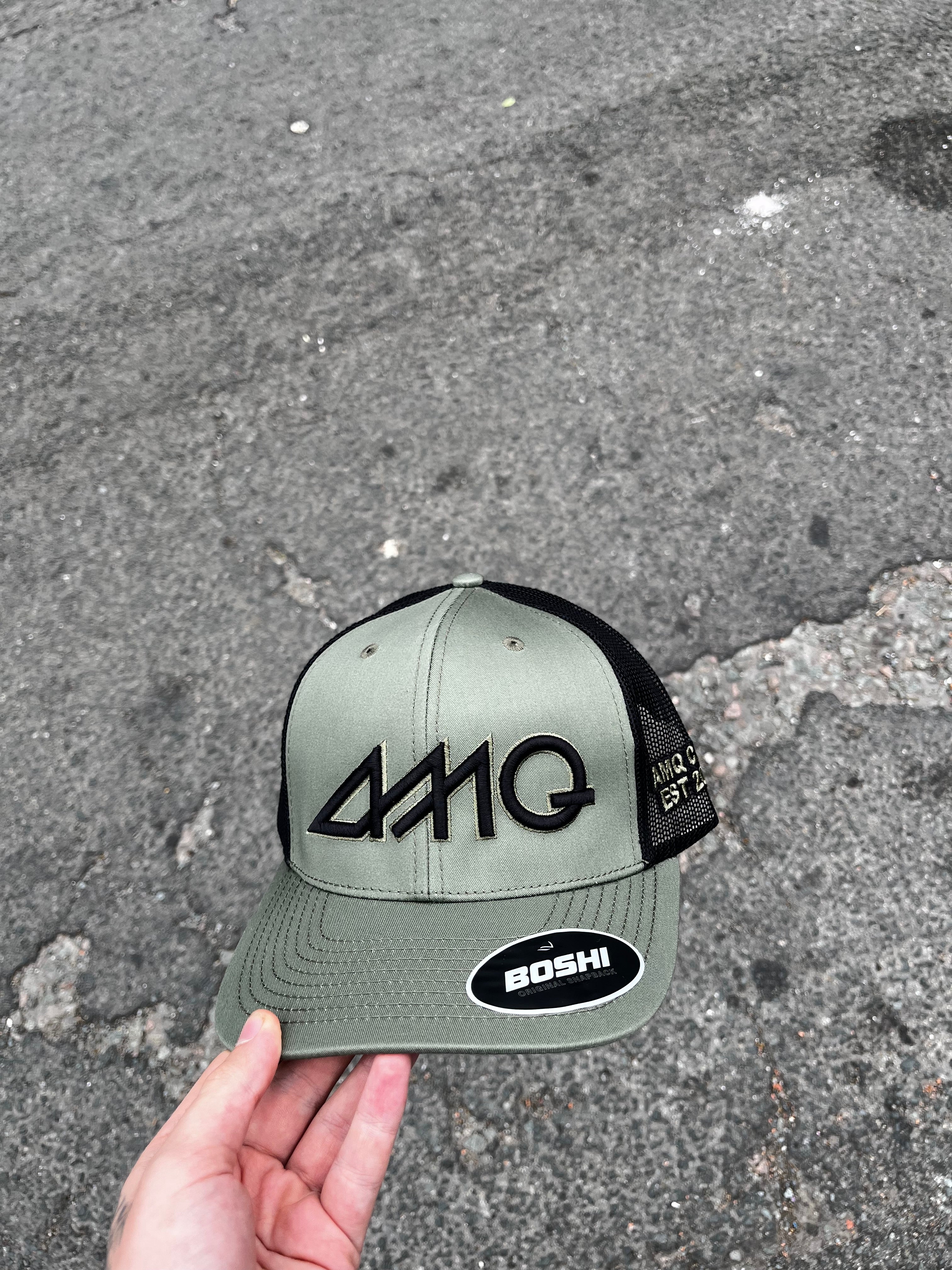 Loden Green / black Cap