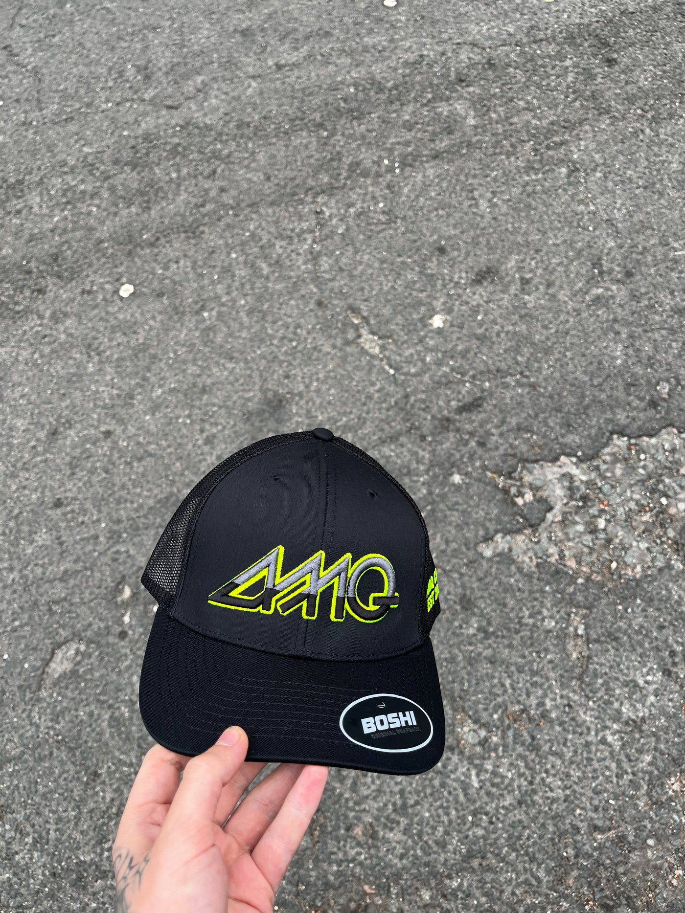 Black / OG Neon Gradient Cap